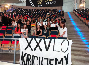 Młodzież XXV LO w Atlas Arenie
