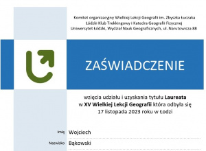 XV Wielka Lekcja Geografii