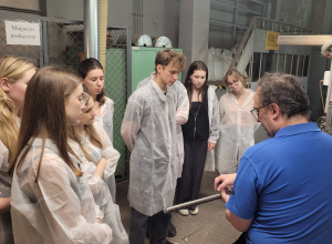 Warsztaty klasy 3 E w Łukasiewicz – Łódzkim Instytucie Technologicznym