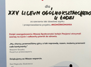 Akcja rejestracji dawców szpiku